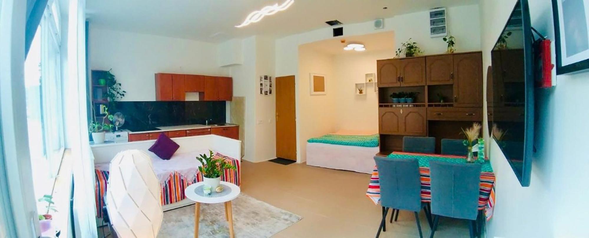 Green Studio Praha 2 L Ground Floor Free Parking Praga Exterior foto